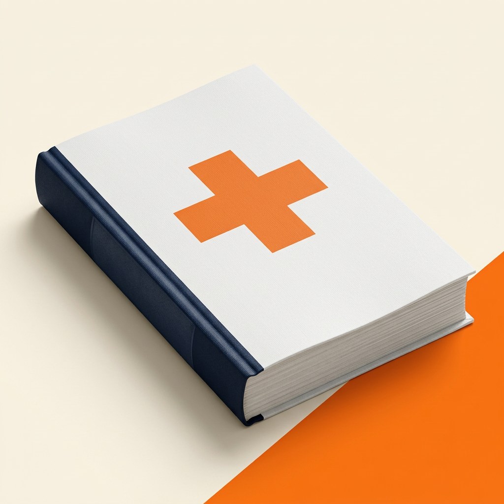 Original illustration of a DK First Aid Manual — 11th Edition