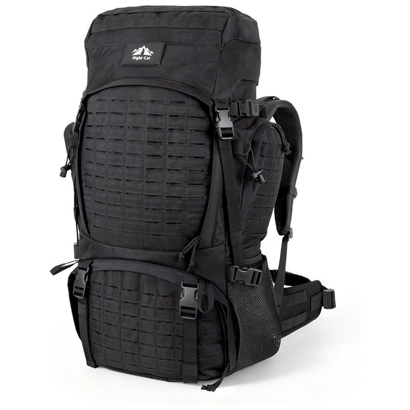 Night Cat Tactical Backpack 70L Expandable